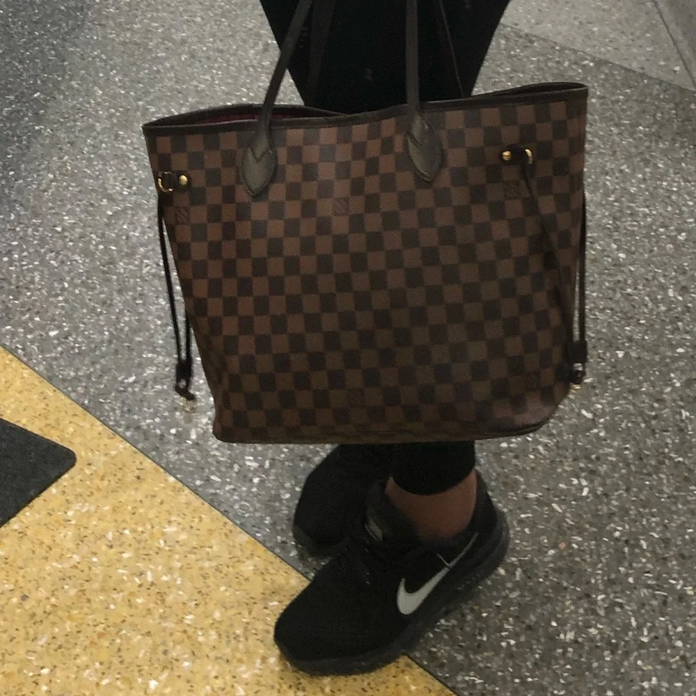 Louis Vuitton Neverfull Pm Tote Brown Damier Ebene - Picture 4 of 5